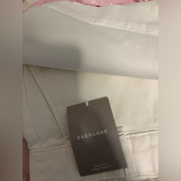 Everlane The Organic Wide-Leg Pant NWT 14 Color Bone - Picture 15 of 15